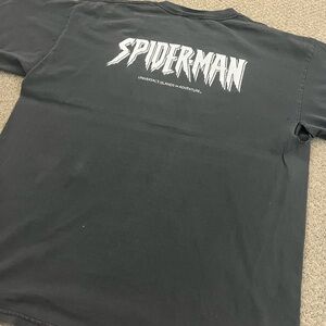 vintage universal studios Black Spider-Man Tee
